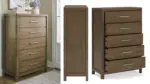 CABALYN KING BEDROOM SET (BED + 2 NIGHTSTANDS + MIRRORED DRESSER + CHEST OF DRAWERS)