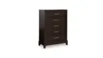 NEYMORTON BEDROOM SET (BED + 2 NIGHTSTANDS + CHEST OF DRAWERS + MIRRORED DRESSER)