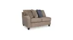 HUNTSWORTH SECTIONAL SOFA SET - BROWN