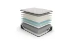 M40641W2 KING MATTRESS ELITE SPRINGS PLUSH (ASH)