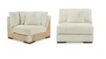 LINDYN SECTIONAL SOFA SET WITH OTTOMAN & SWIVEL CHAIR - 21104