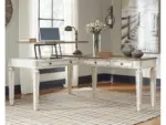 REALYN HOME OFFICE DESK SET WITH STORAGE