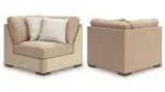 DUNE LARCE SECTIONAL SOFA SET WITH OTTOMAN