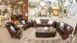 7 SEATER LEATHER SOFA SET WITH 3PC COFFEE TABLE SET (4+2+1) B-202