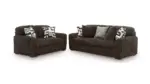 MIDNIGHT MADNESS SOFA SET (BROWN)