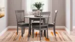 SHULLDEN DROP LEAF DINING SET WITH 4 CHAIRS