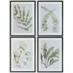 A58000350 WALL ART SET 4PC SET (ASH)