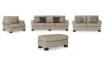 KANANWOOD 6 SEATER SOFA SET WITH OTTOMAN