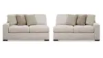 BALLYTON SECTIONAL SOFA SET WITH OTTOMAN