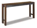 TOORJIN COUNTER HEIGHT DINING SET WITH 3 STOOLS