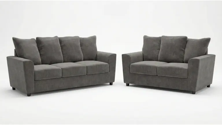 STAIRATT 5 SEATER FABRIC SOFA SET 28598