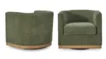 A3000696 SWIVEL ACCENT CHAIR JERSONLOW (ASH)