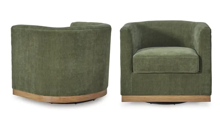 A3000696 SWIVEL ACCENT CHAIR JERSONLOW (ASH)