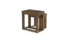 T471-16 NESTING END TABLES 2PC CARITON (ASH)
