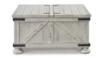 CARYNHURST COFFE TABLE WITH A STORAGE