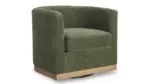 A3000696 SWIVEL ACCENT CHAIR JERSONLOW (ASH)