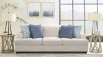 SCOTTSVEAL SOFA SET WITH OTTOMAN