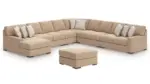 DUNE LARCE SECTIONAL SOFA SET WITH OTTOMAN