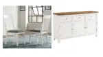 WESTCONI DINING SET WITH 8 CHAIRS