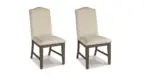 JOHNNELLE DINING SUITE WITH 6 CHAIRS AND A SERVER