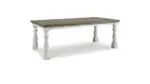 HAVALANCE DINING SUITE WITH 8 CHAIRS AND SERVER
