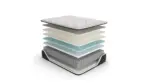 M40641W2 KING MATTRESS ELITE SPRINGS PLUSH (ASH)
