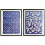 A58000365 WALL ART SET 2PC SET (ASH)