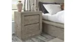 TWO DRAWER NIGHTSTAND LANGFORD