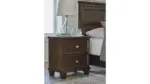 B685-92 TWO DRAWER NIGHTSTAND DANABRIN (ASH)