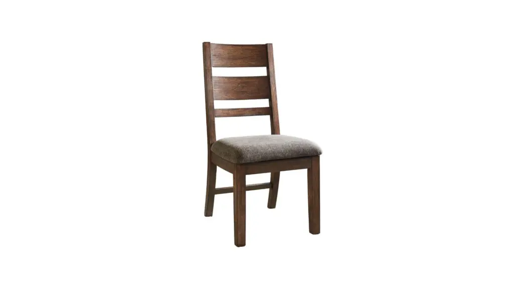 ZENFIELD MEDIUM BROWN SIDE CHAIR