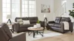 BARLIN MILLS SOFA SET (BROWN)