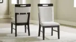 NEYMORTON DINING SET WITH 8 CHAIRS