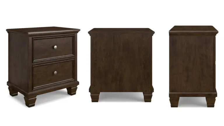 B685-92 TWO DRAWER NIGHTSTAND DANABRIN (ASH)