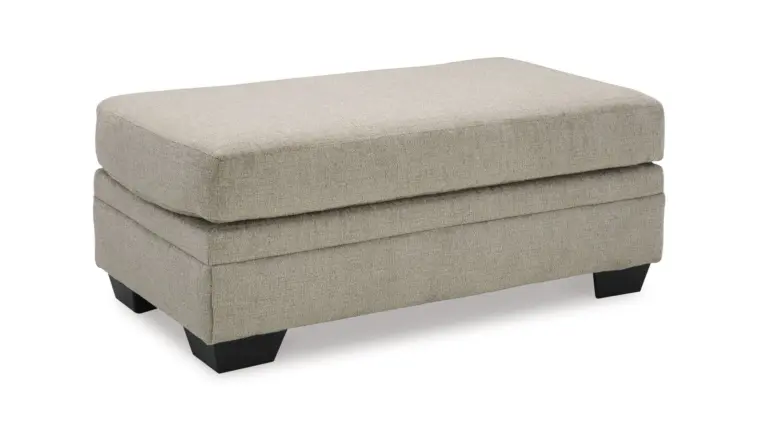 STONEMEADE TAUPE SOFA SET WITH OTTOMAN