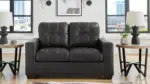 BARLIN MILLS SOFA SET (BLACK)