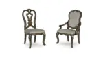 MAYLEE DINING TABLE WITH 6 CHAIRS, BUFFET AND HUTCH