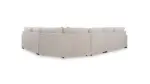 BALLYTON SECTIONAL SOFA SET WITH OTTOMAN