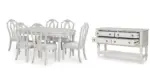 MONTELAINE DINING SUITE WITH 6 CHAIRS AND A SERVER
