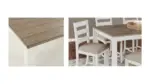 SKEMPTON COUNTER HEIGHT DINING SET WITH 6 CHAIRS