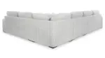 STUPENDOUS SECTIONAL SOFA SET WITH OTTOMAN