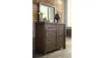 STARMORE QUEEN BEDROOM SUITE (BED + 2 NIGHTSTANDS + MIRRORED DRESSER + CHEST OF DRAWERS)