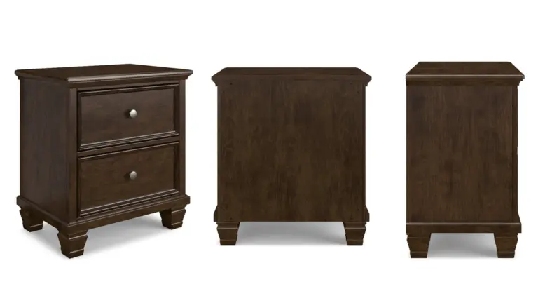 B685-92 TWO DRAWER NIGHTSTAND DANABRIN (ASH)