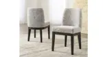 D984-01 DIN UPH SIDE CHAIR BURKHAUS (ASH)