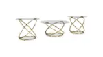 OCCASIONAL TABLE 3PC SET CRIMONTI (ASH) T273-13