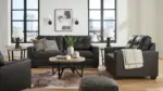 BARLIN MILLS SOFA SET (BLACK)