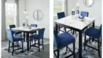 CRANDERLYN COUNTER DINING SET WITH 4 CHAIRS
