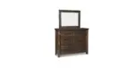 STARMORE QUEEN BEDROOM SUITE (BED + 2 NIGHTSTANDS + MIRRORED DRESSER + CHEST OF DRAWERS)