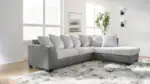 CLAIRETTE COURT RIGHT ARM FACING CHAISE SECTIONAL SOFA