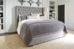 SORINELLA UPHOLSTERED KING BED