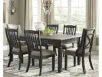 TYLER CREEK DINING SET WITH 6 CHAIRS